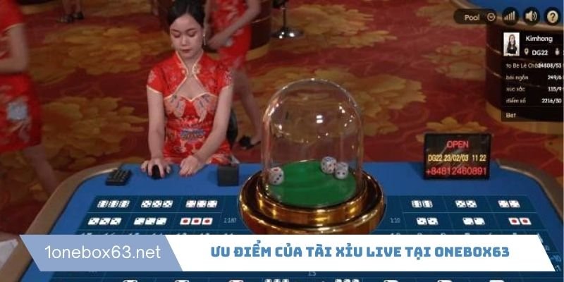 Ưu điểm của Tài xỉu live tại Onebox63